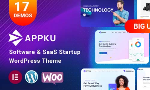 Appku v2.0 SaaS Landing Page WordPress