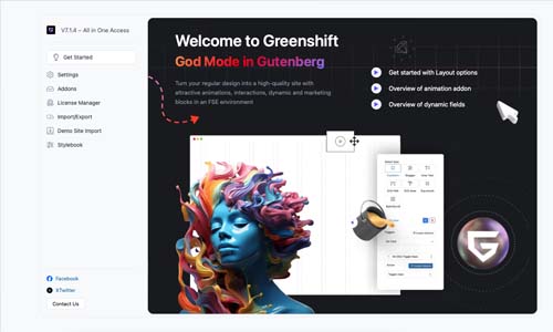 GreenShift All in One v9.9.7 + Latest Addons