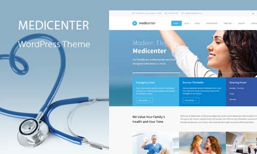 MediCenter v14.7 Health Medical Clinic WordPress Theme