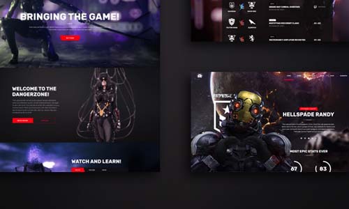 PlayerX v2.2 – A High-powered Theme for Gaming and eSports