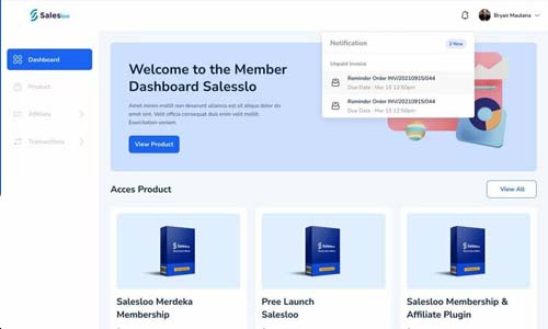 Salesloo v2.1.5 WordPress Membership Plugin